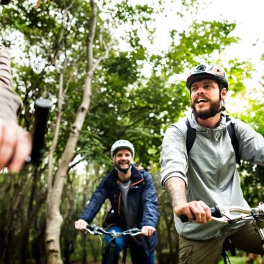 Electric mountain bikes Gorges de la Loue